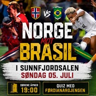 Event image NORGE VS BRASIL // SUNNFJORDSALEN // SØNDAG 5/7