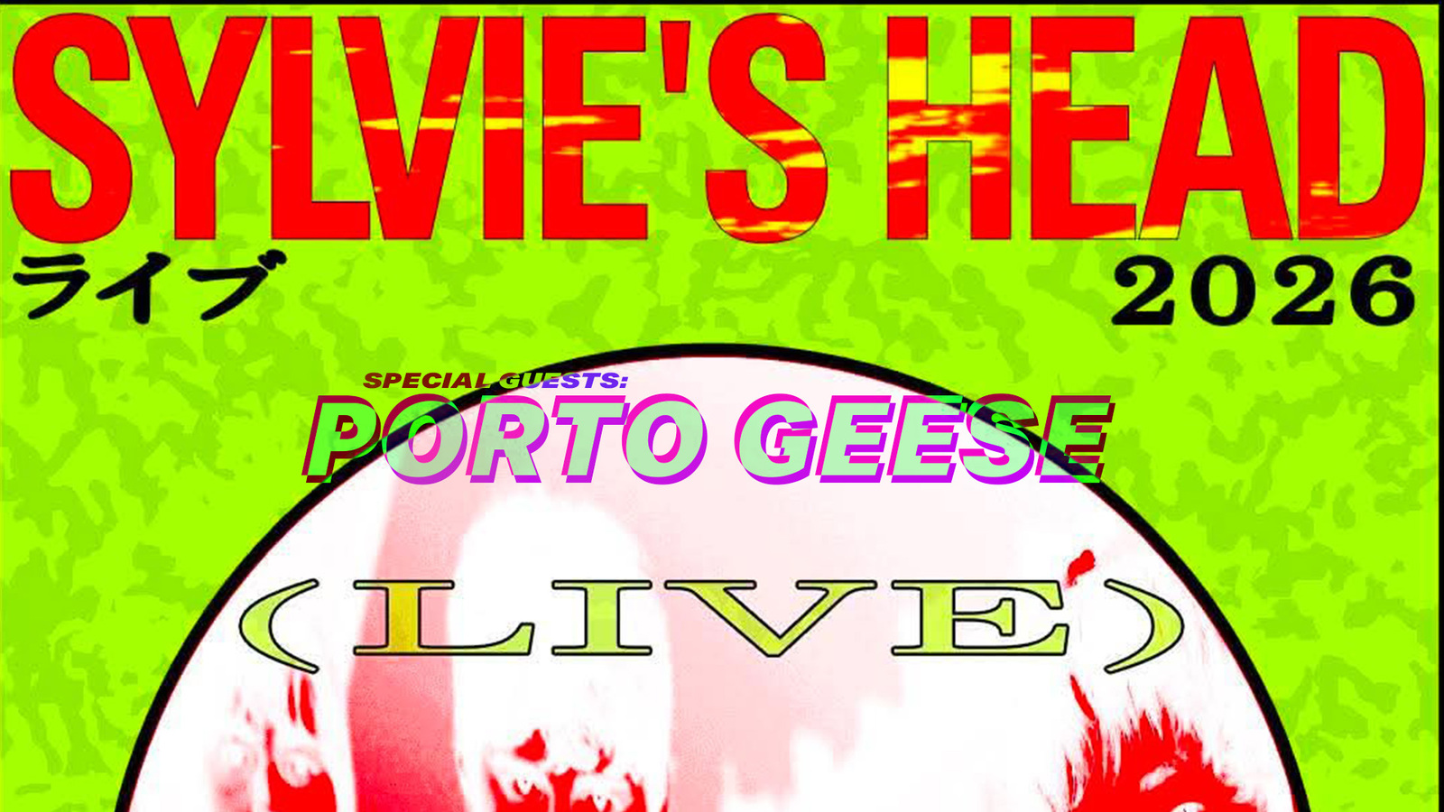 Event image Sylvie's Head (se) // Supp.: Porto Geese // Revolver