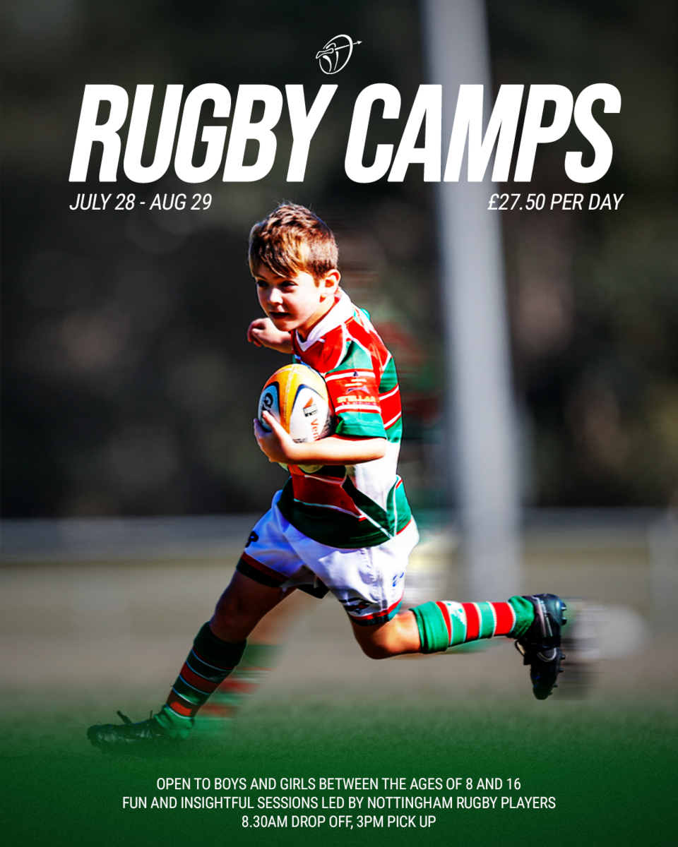 Event image Summer Rugby Camps – Nottingham Rugby