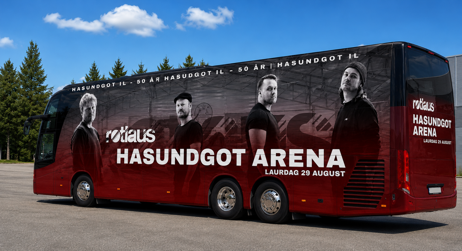 Event image Bussbilletter Rotlaus, Hasundgot Arena