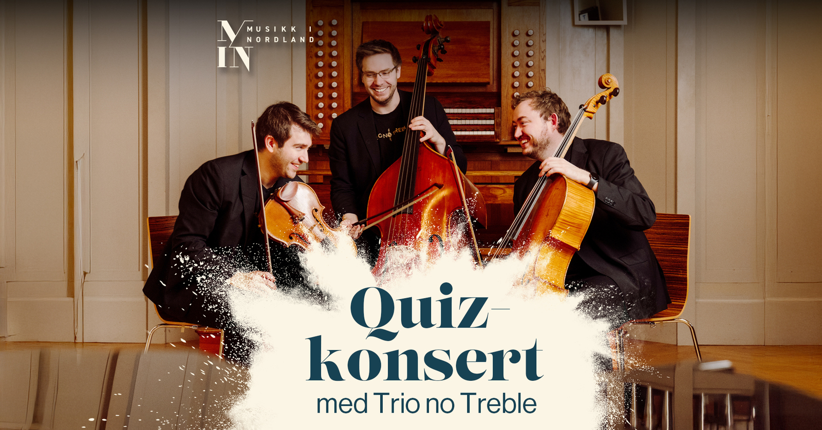 Event image Quizkonsert med Trio no Treble