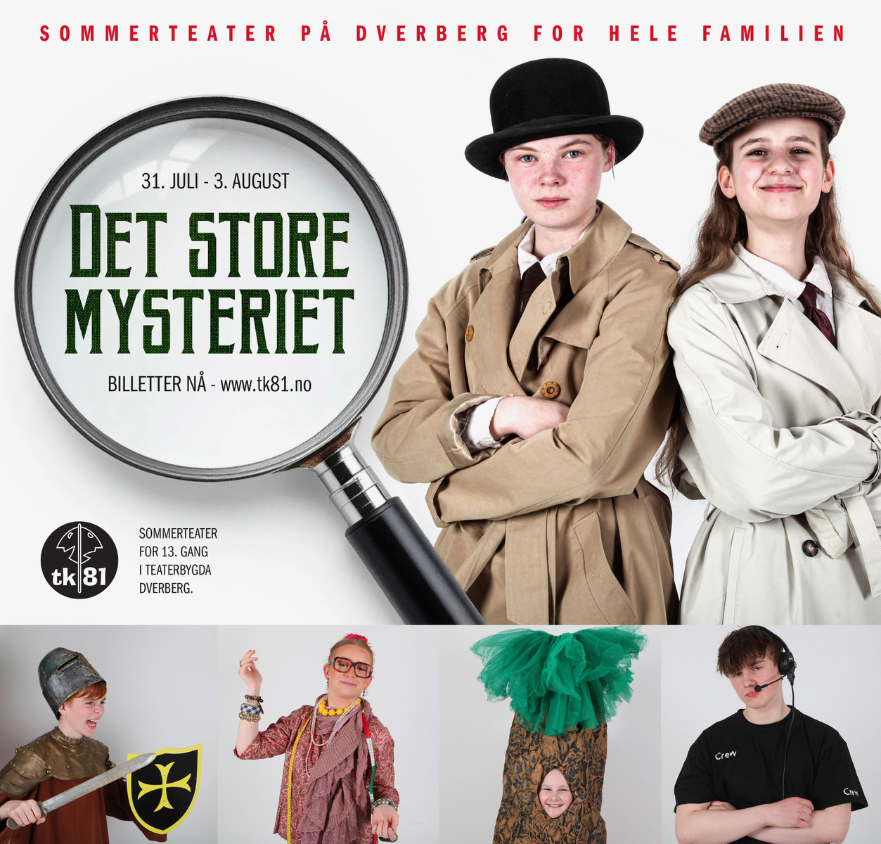 Event image «DET STORE MYSTERIET» 1 august kl 17