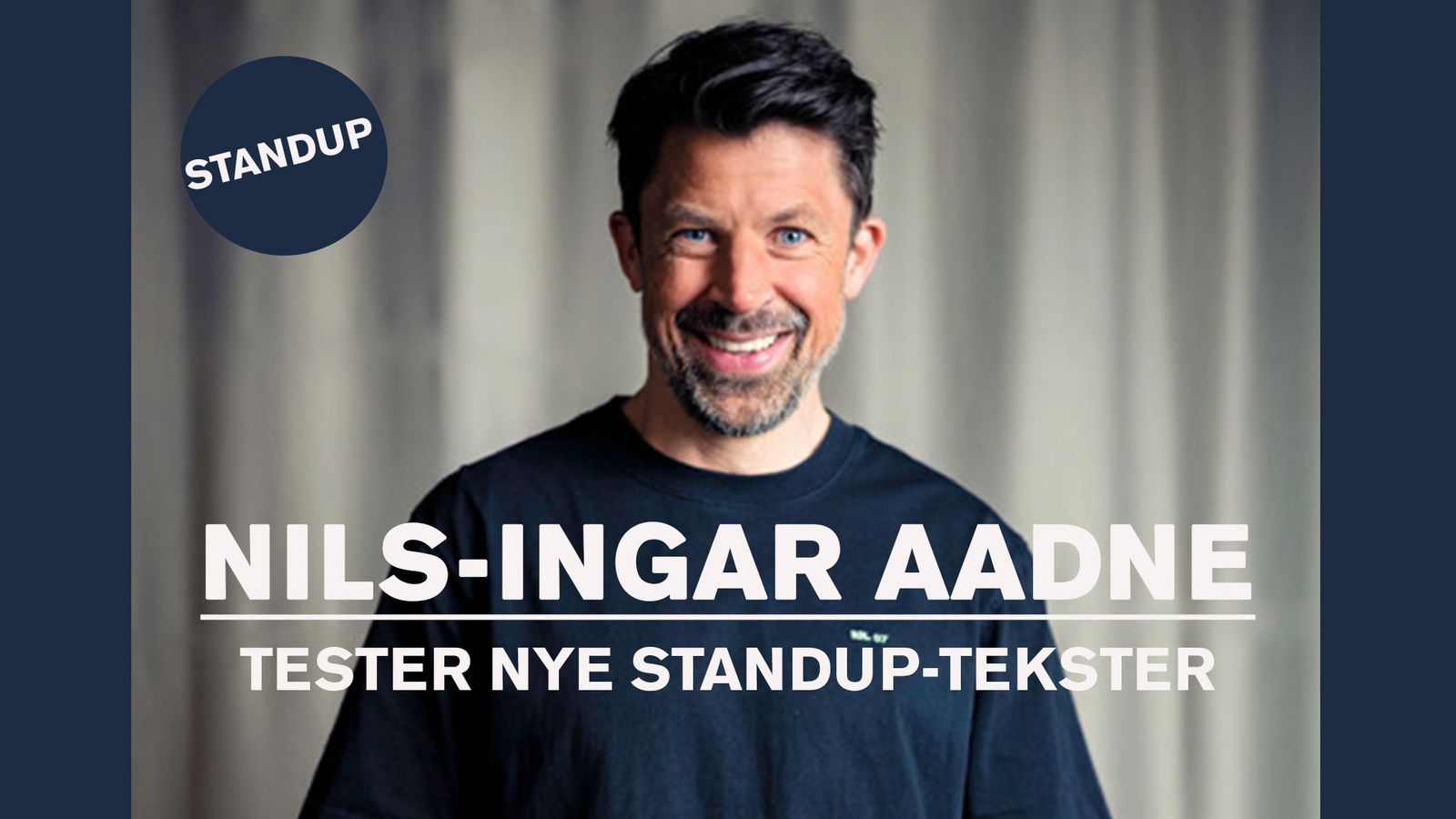 Event image Nils-Ingar Aadne aka NILSI tester nye standup-tekster, Wrightegaarden, John G Scene