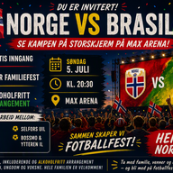 Event image 🇳🇴 NORGE VS BRASIL 🇧🇷