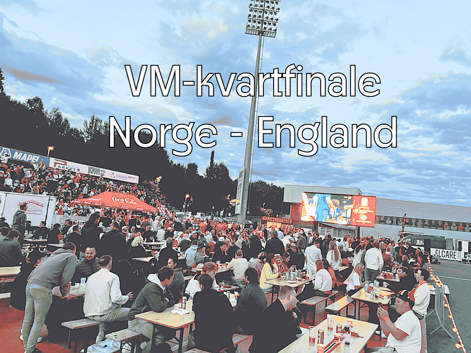 Event image VM-KVARTFINALE PÅ GJEMSELUND: NORGE - ENGLAND