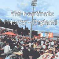Event image VM-KVARTFINALE PÅ GJEMSELUND: NORGE - ENGLAND