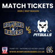 Event image Romford Raiders Ice Hockey vs Bristol Pitbulls - Sunday 20.9.2026
