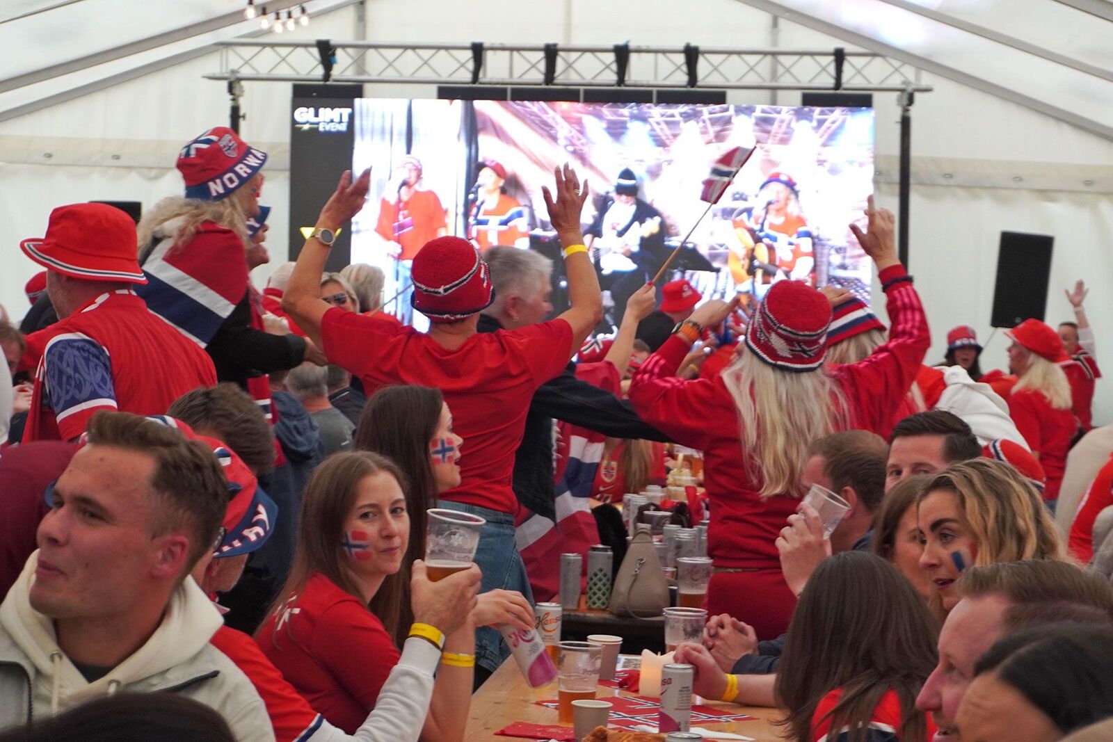 Event image Norge - England i Vognhallen! 