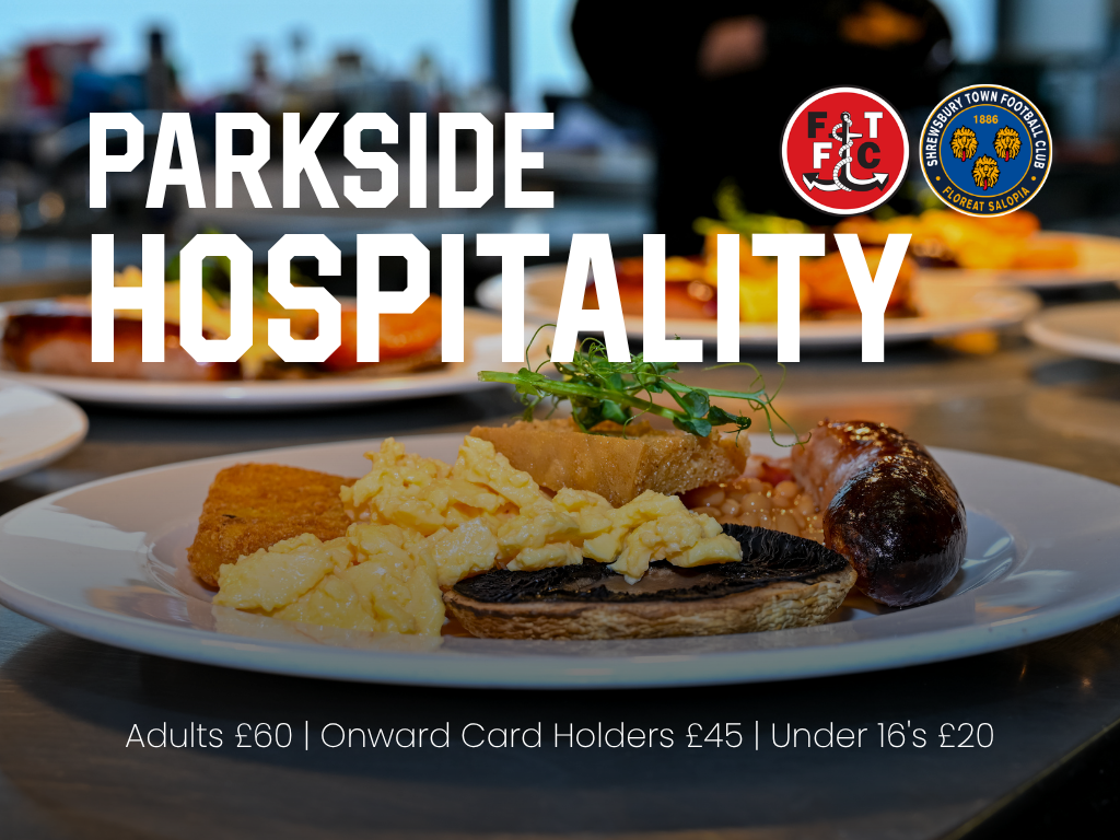 Event image Fleetwood Town vs Shrewsbury Town