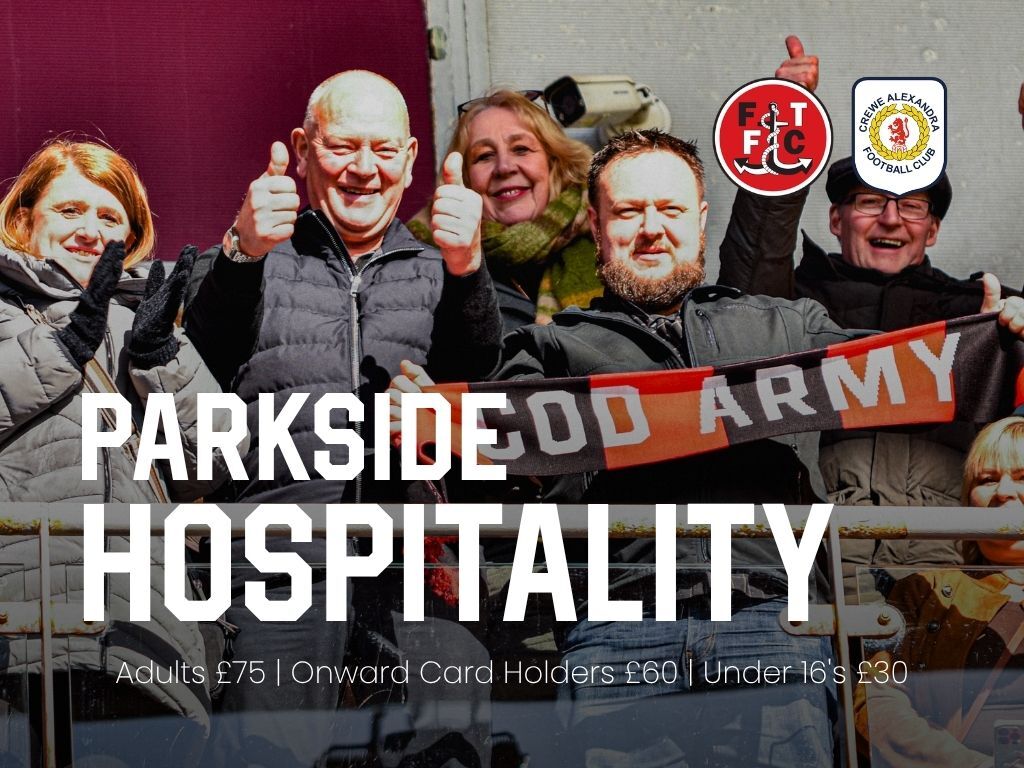 Event image Fleetwood Town vs Crewe Alexandra