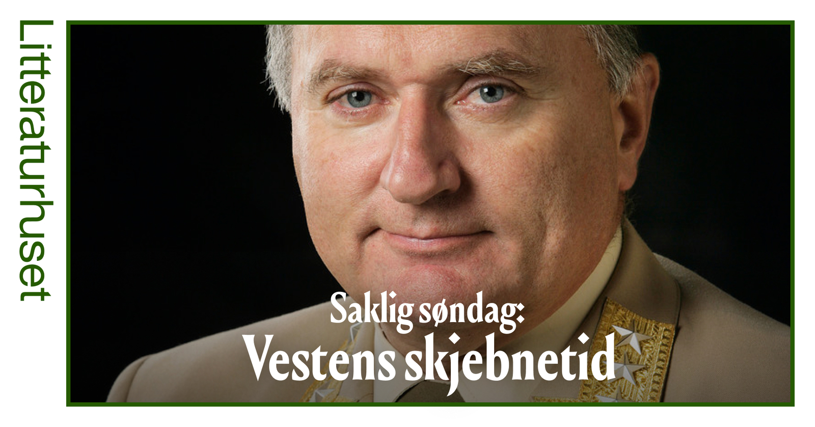 Event image Saklig søndag: Vestens skjebnetid