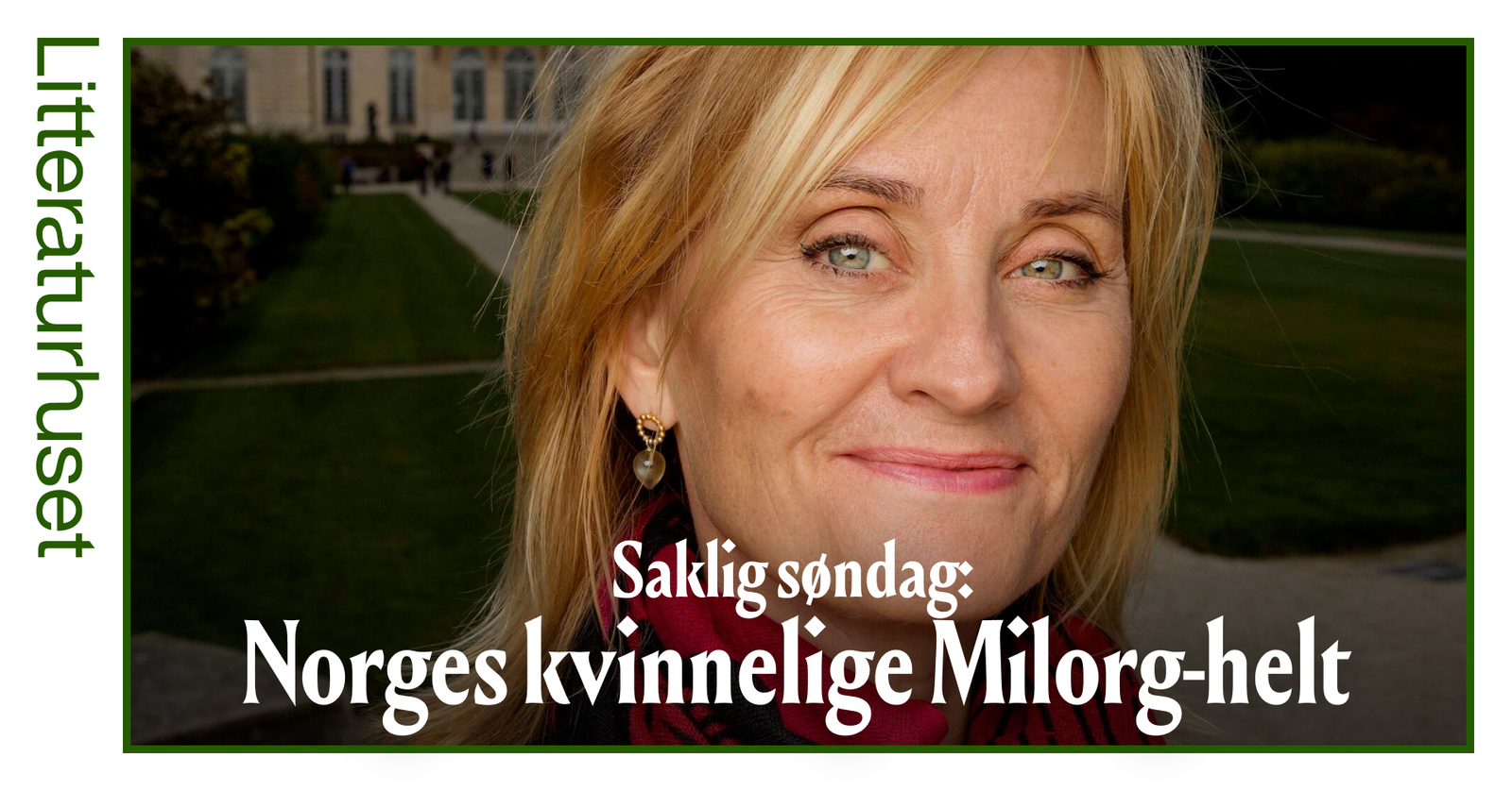 Event image Saklig søndag: Norges kvinnelige Milorg-helt