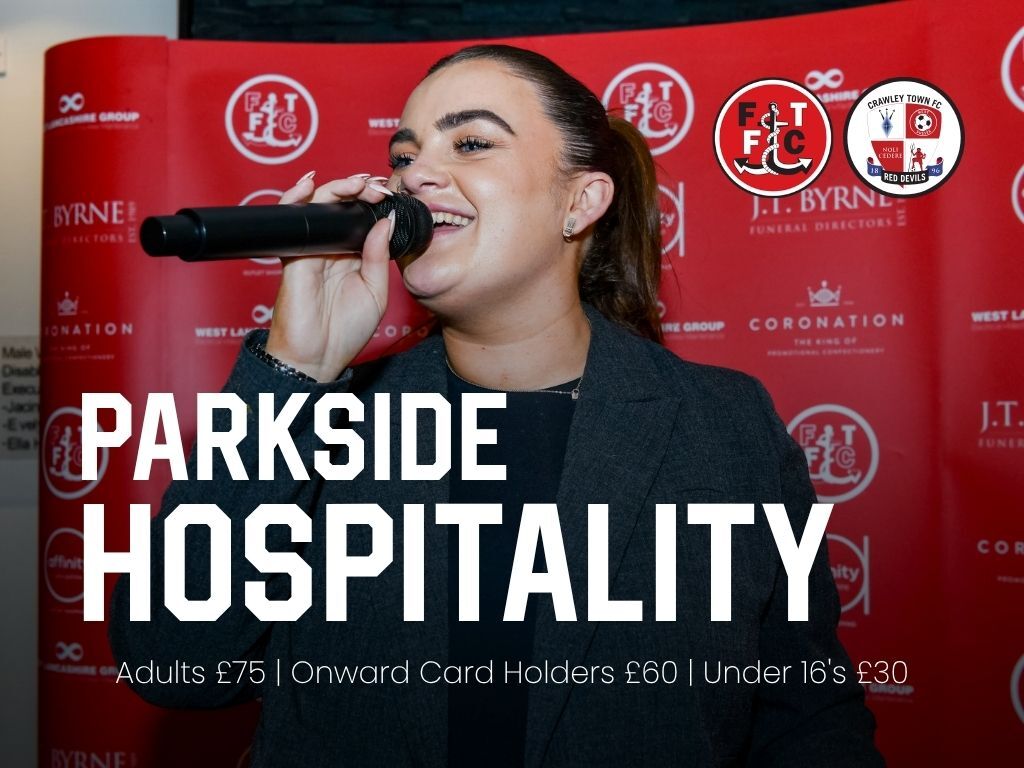 Event image Fleetwood Town vs Crawley Town