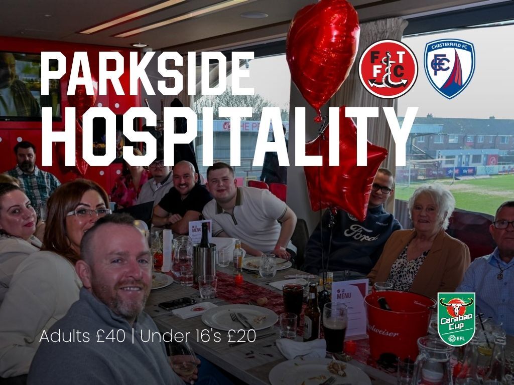 Event image Fleetwood Town vs Chesterfield (League Cup)