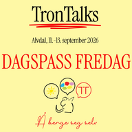 Event image TronTalks 2026 DAGSPASS FREDAG