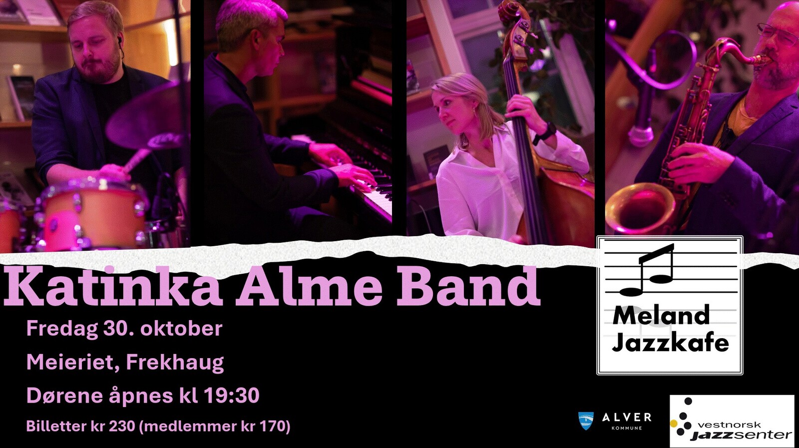Event image Meland Jazzkafe - Katinka Alme Band