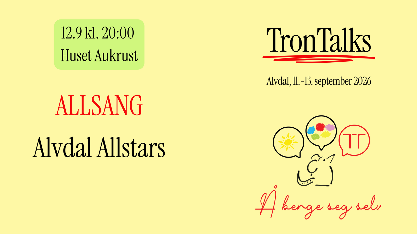 Event image Allsang - Alvdal Allstars