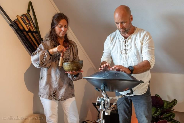 Event image SoundMeditation – Karina Hornseth og Mats Graf