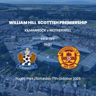 Event image William Hill Premiership - Kilmarnock v Motherwell - Saturday 17th October 