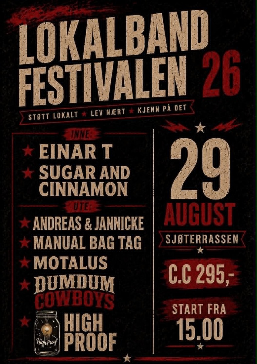 Event image Lokalbandfestivalen 2026