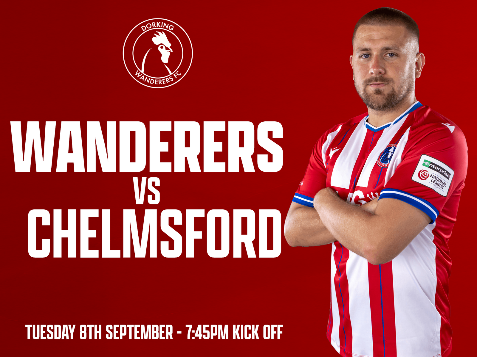 Event image Dorking Wanderers vs Chelmsford City