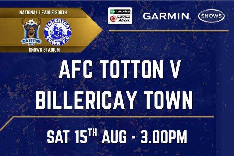 Event image AFC Totton v Billericay Town - National League South 26/27