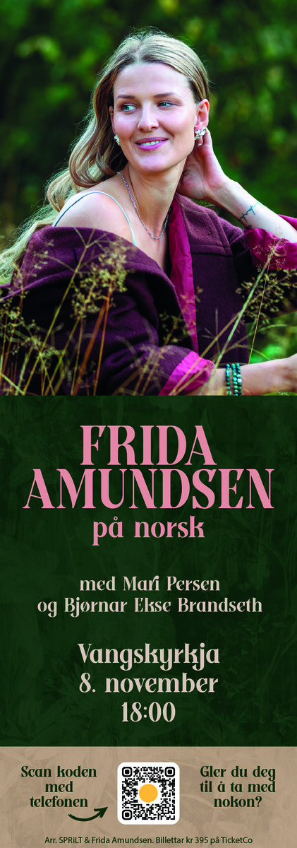 Event image Frida Amundsen i Vangskyrkja