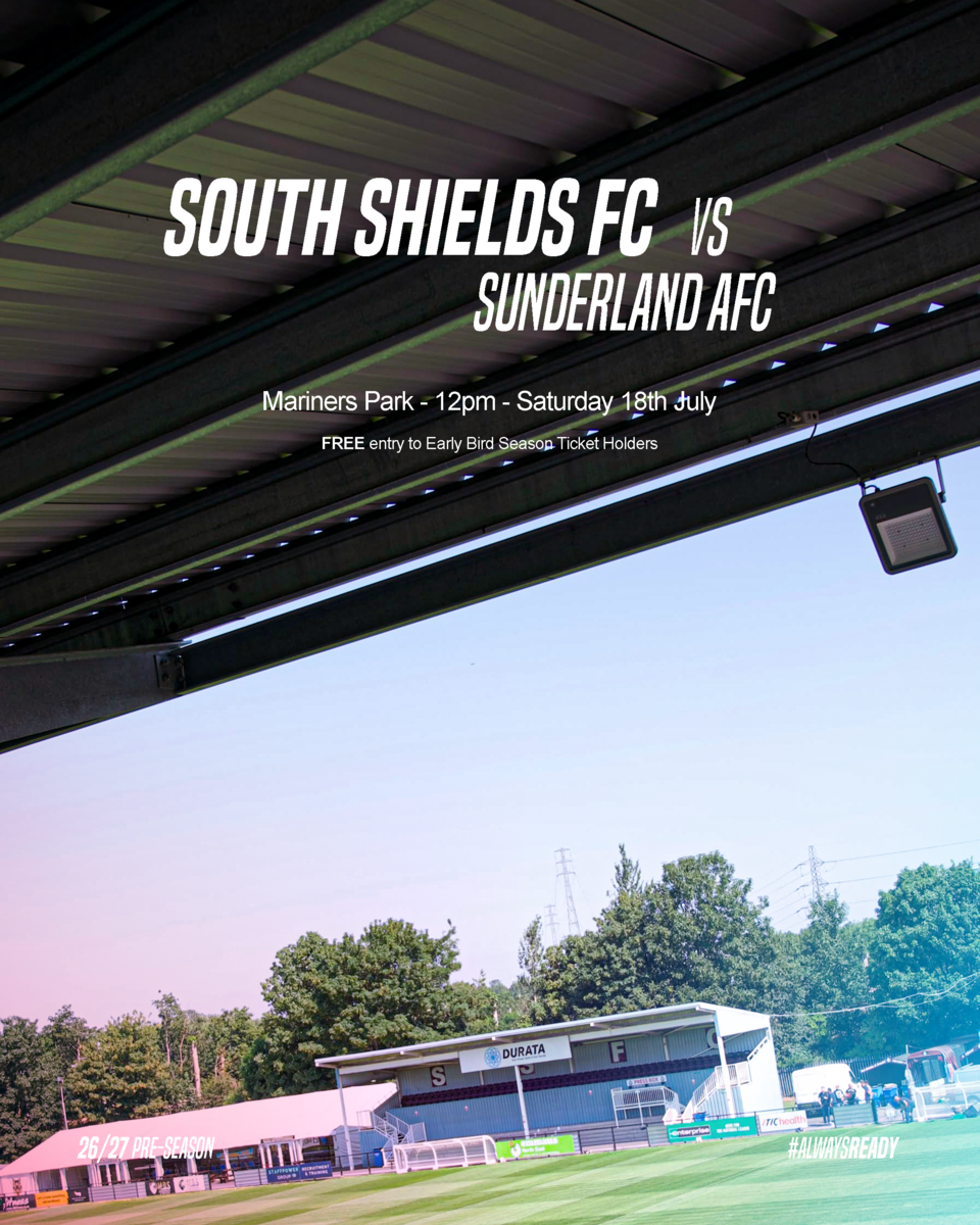 Event image South Shields FC v Sunderland AFC (Pre-Season)