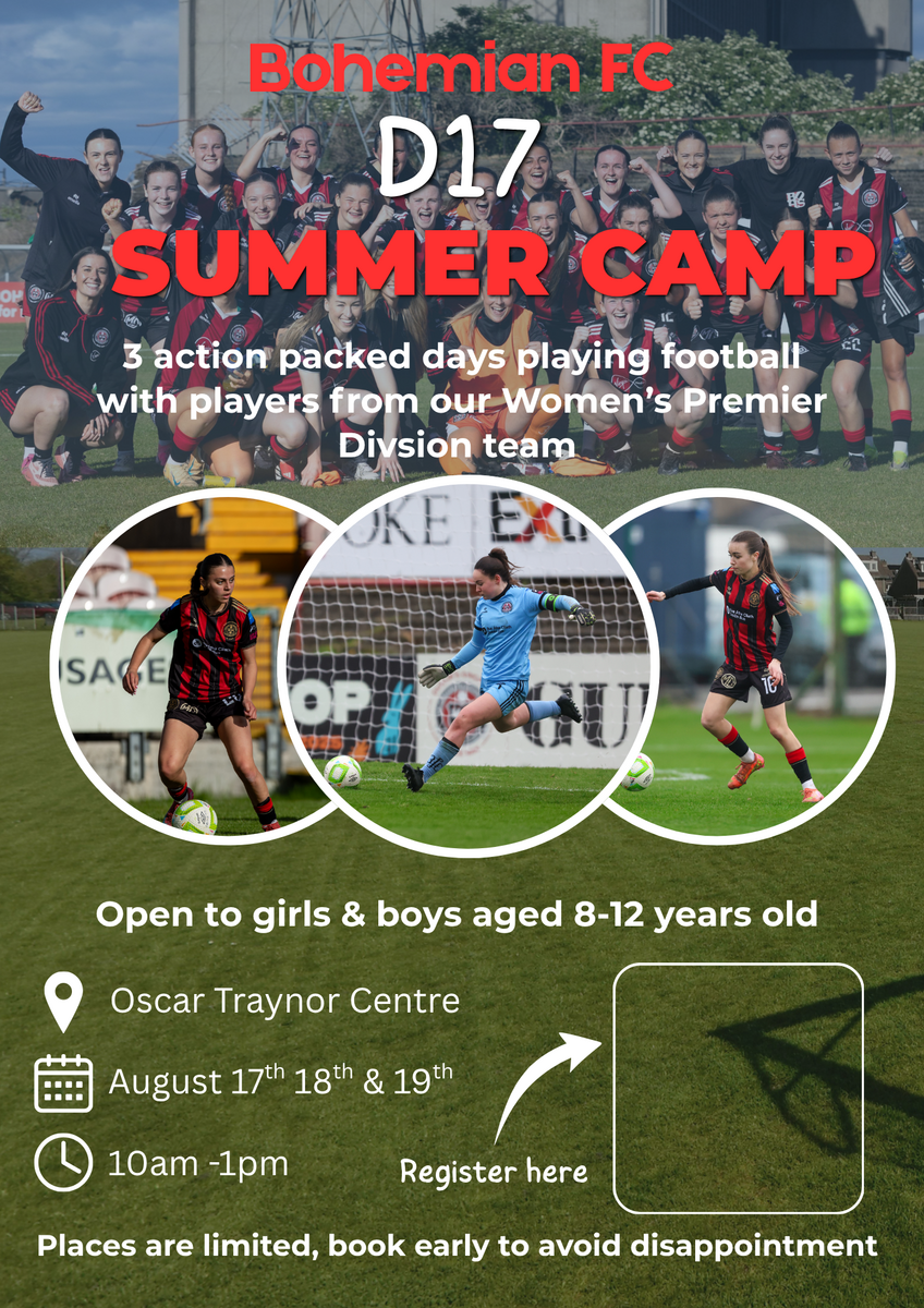 Event image Bohemian FC D17 Summer Camp 