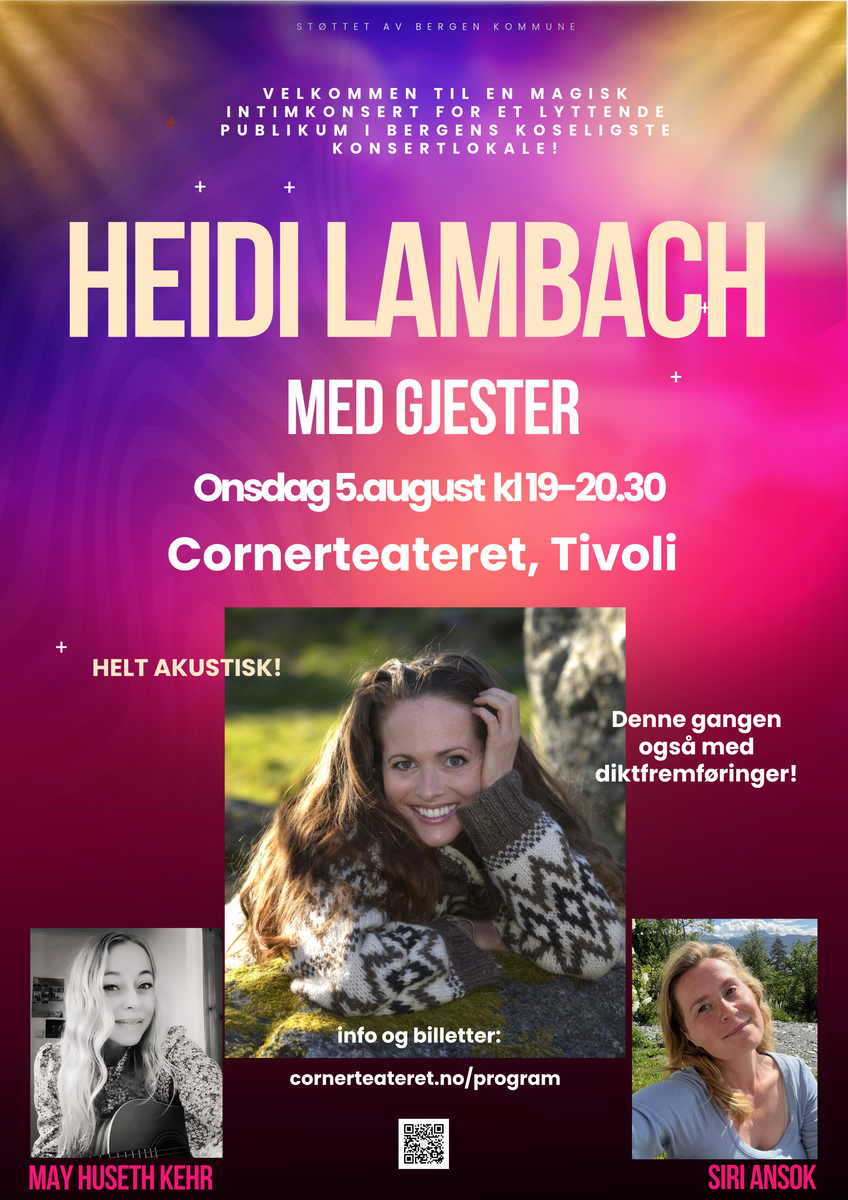 Bilde for arrangement Heidi Lambach med gjester (5. august)