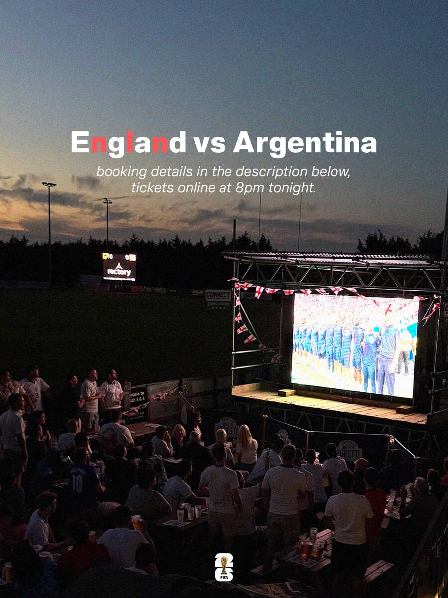 Event image England Vs Argentina Semi Final 