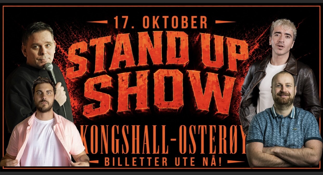 Event image Stand Up Show Kongshall Osterøy