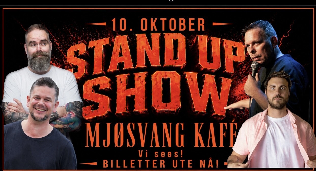 Event image Stand Up Show - Mjøsvang Kafè