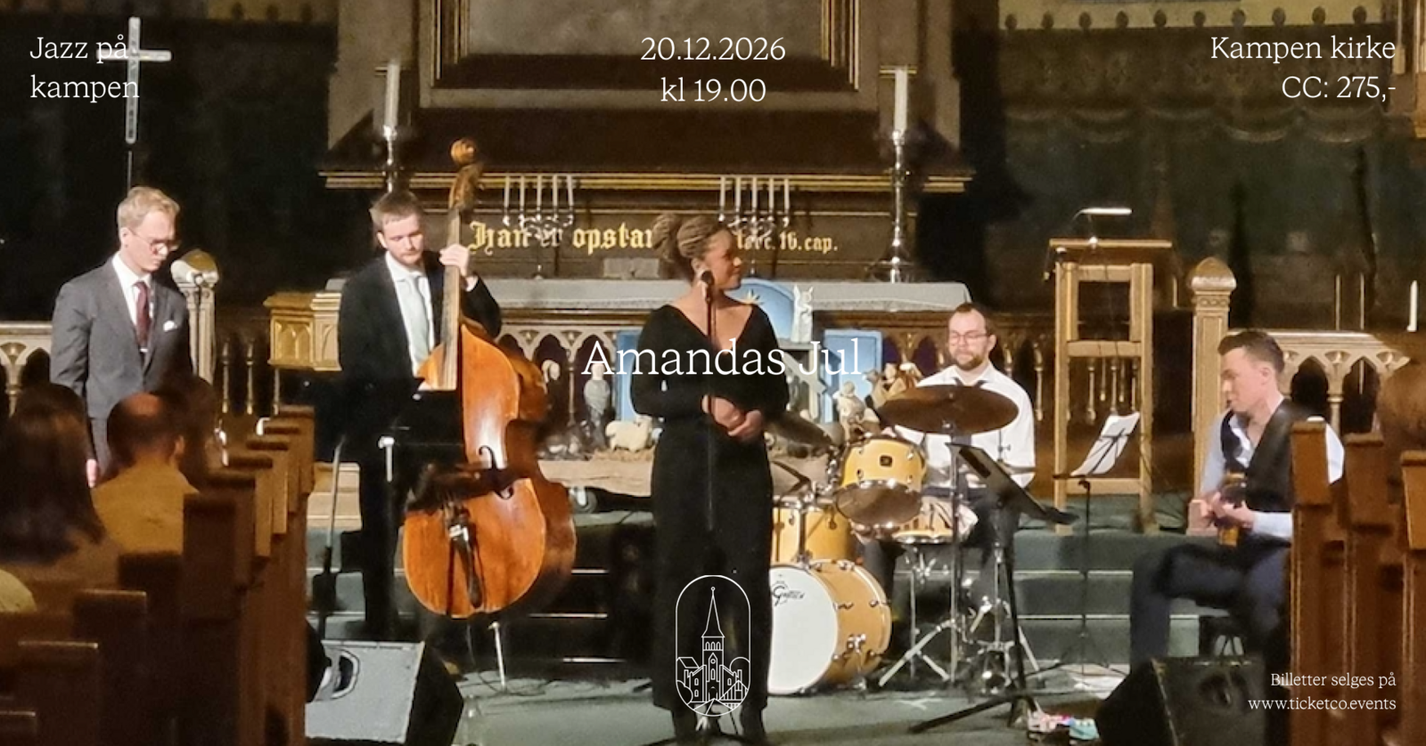 Event image Jazz på Kampen: Amandas Jul