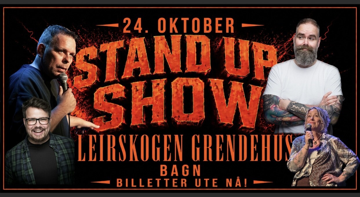 Event image Stand Up Show Leirskogen Grendehus - Bagn