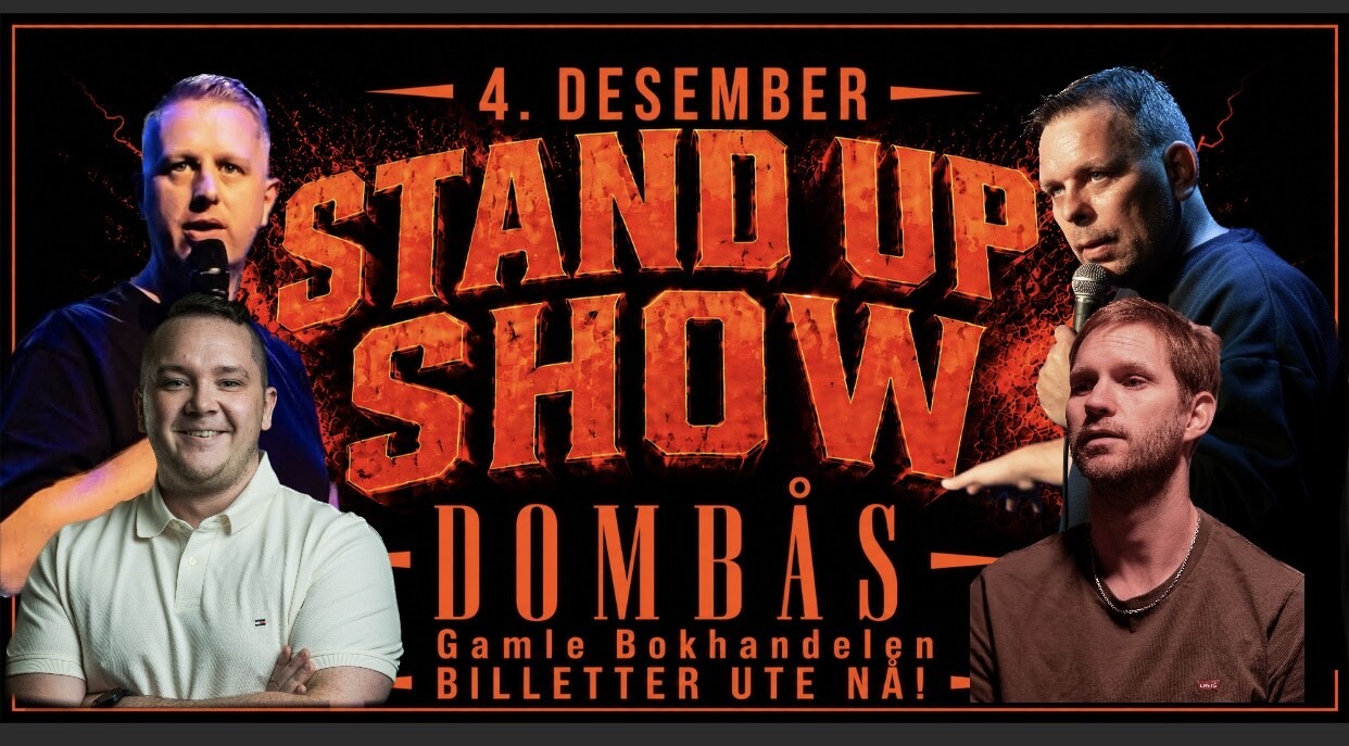 Event image Stand Up Show, Dombås, Bokhandelen