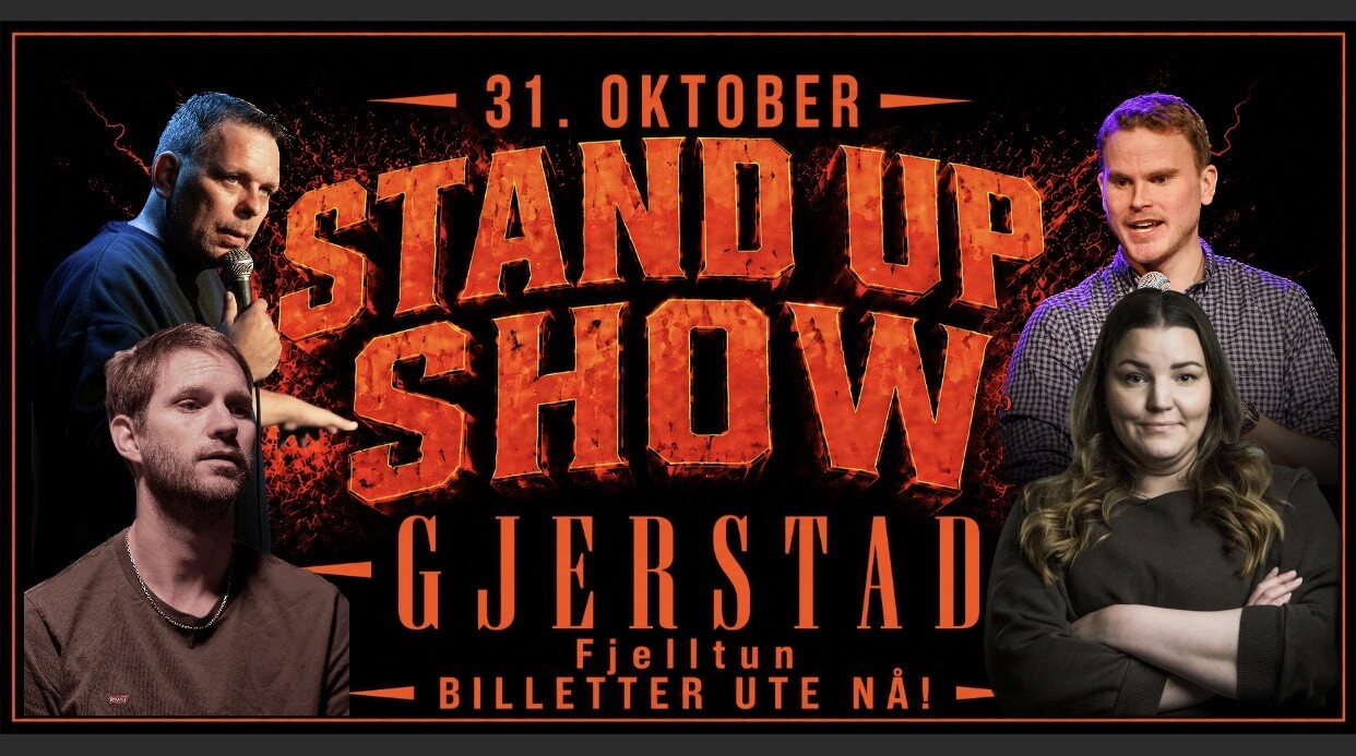 Event image Stand Up Show, Gjerstad, Fjelltun