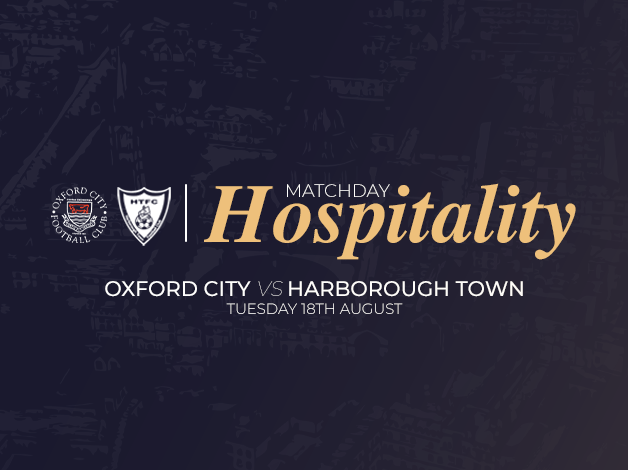 Event image Matchday Hospitality | Oxford City vs Harborough Town