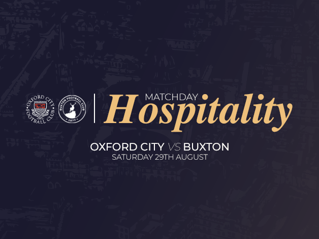 Event image Matchday Hospitality | Oxford City vs Buxton