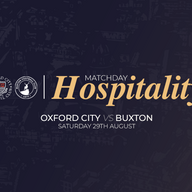 Event image Matchday Hospitality | Oxford City vs Buxton