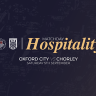 Event image Matchday Hospitality | Oxford City vs Chorley