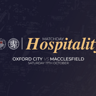 Event image Matchday Hospitality | Oxford City vs Macclesfield FC