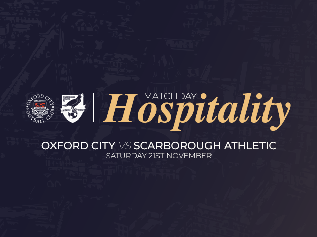 Event image Matchday Hospitality | Oxford City vs Scarborough Athletic
