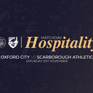 Event image Matchday Hospitality | Oxford City vs Scarborough Athletic