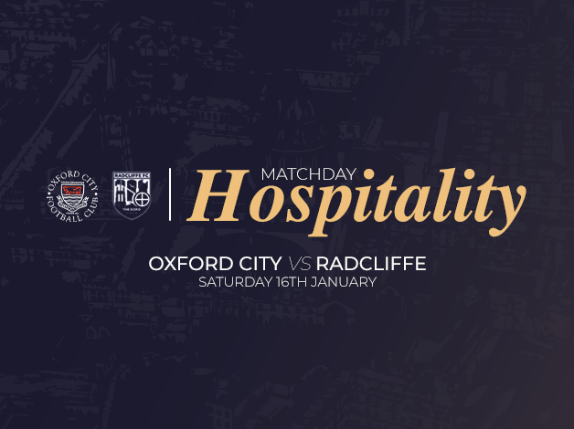 Event image Matchday Hospitality | Oxford City vs Radcliffe