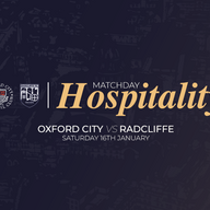 Event image Matchday Hospitality | Oxford City vs Radcliffe