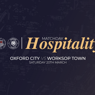 Event image Matchday Hospitality | Oxford City vs Worksop Town
