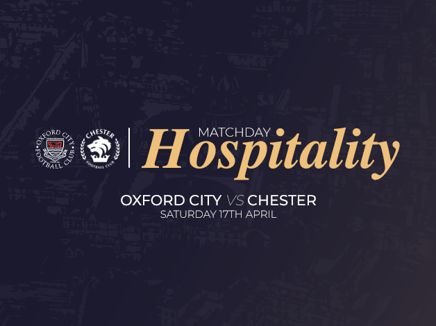 Event image Matchday Hospitality | Oxford City vs Chester