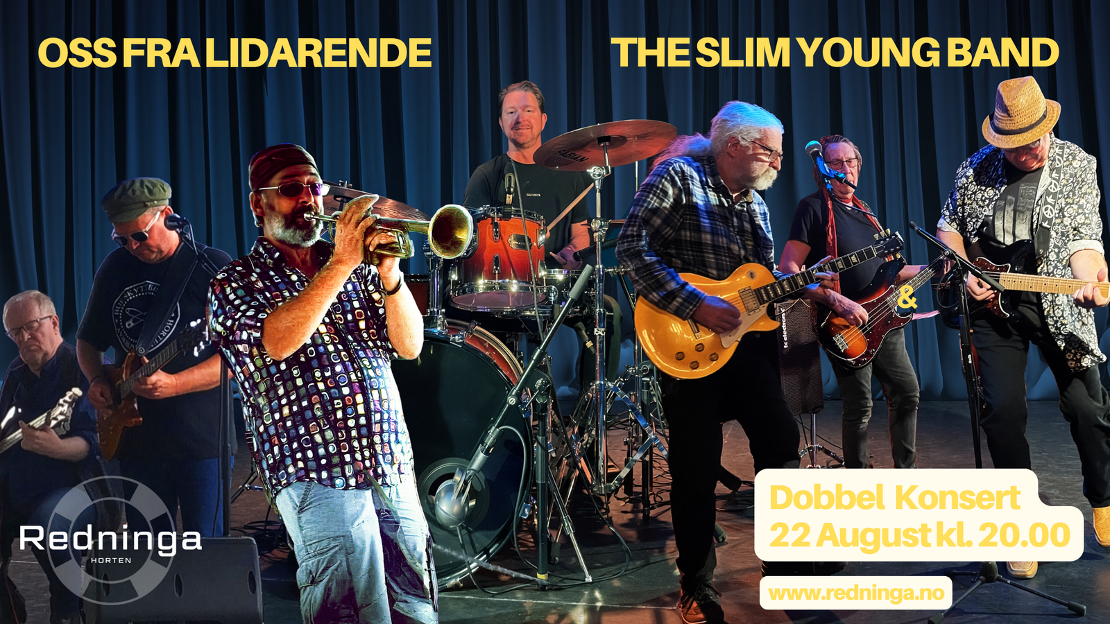 Event image Oss Fra Lidarende/ The Slim Young Band