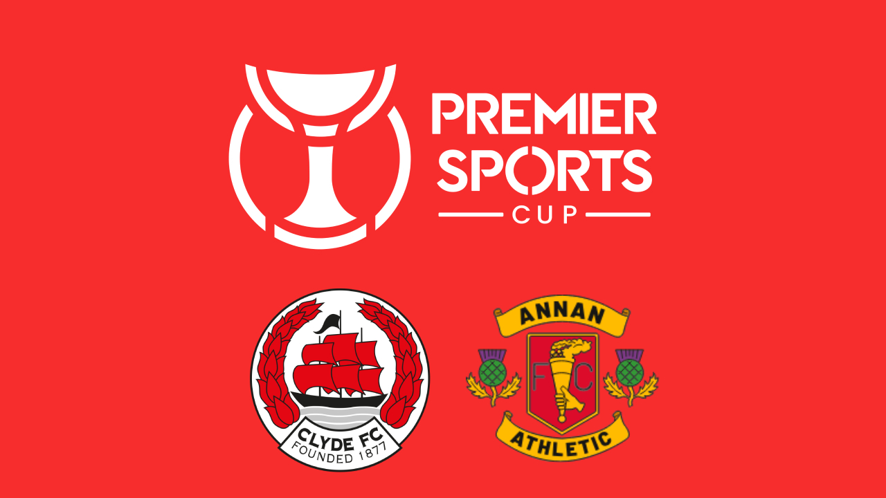 Event image Clyde v Annan Athletic | Premier Sports Cup | Tuesday 21 July | Hamilton Community Stadium | 7.45pm